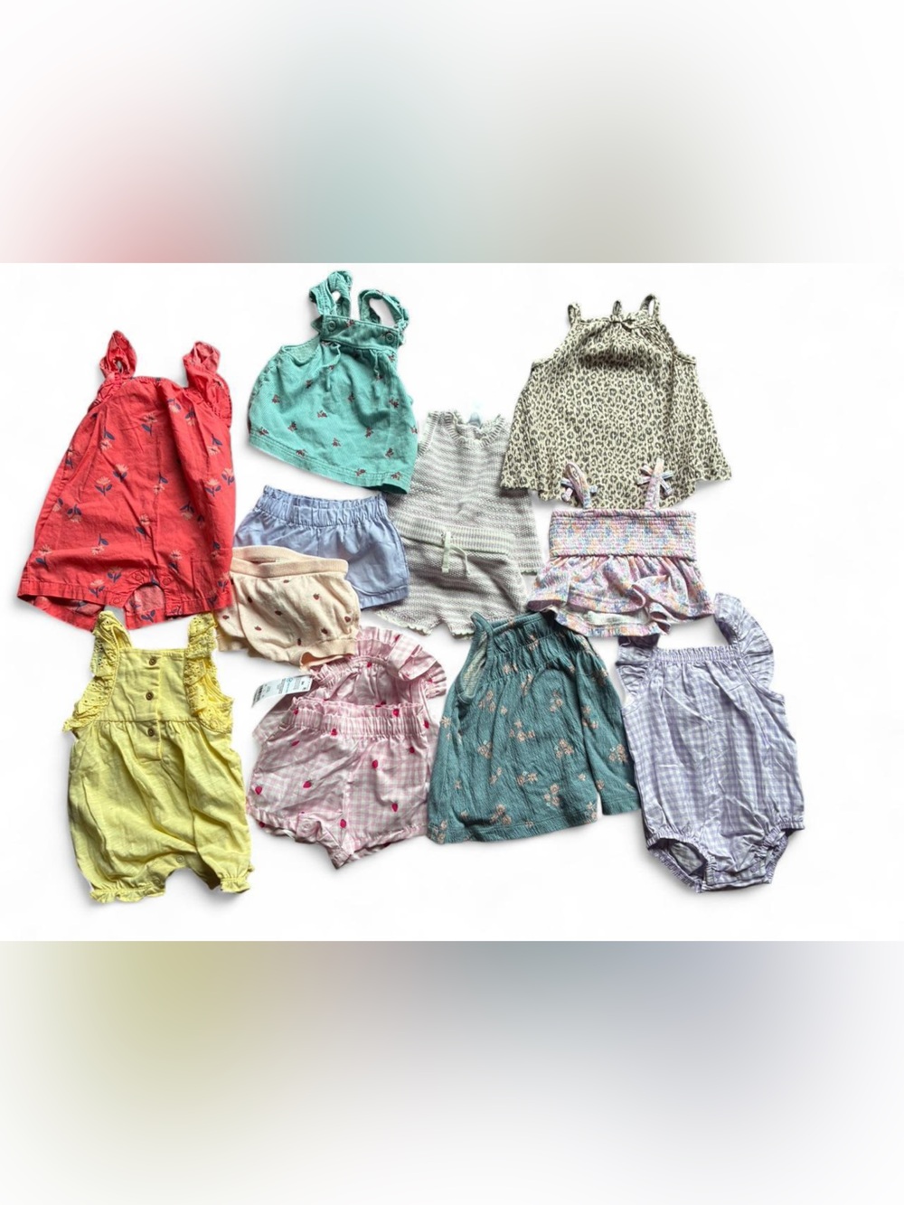 Baby girls 3-6 summer lot